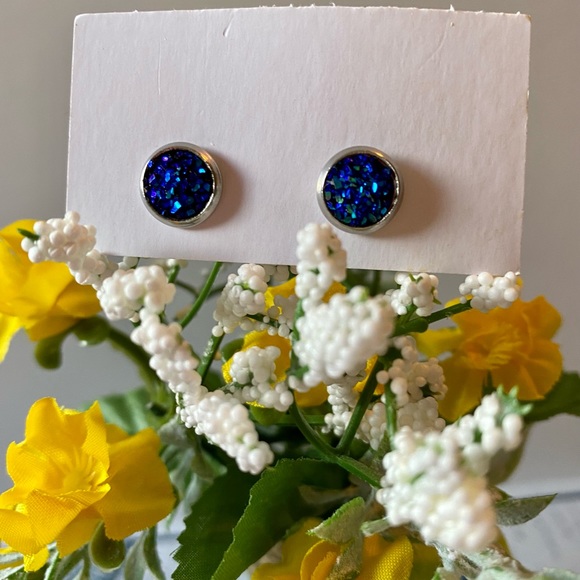 Druzy earrings ! - Picture 5 of 6